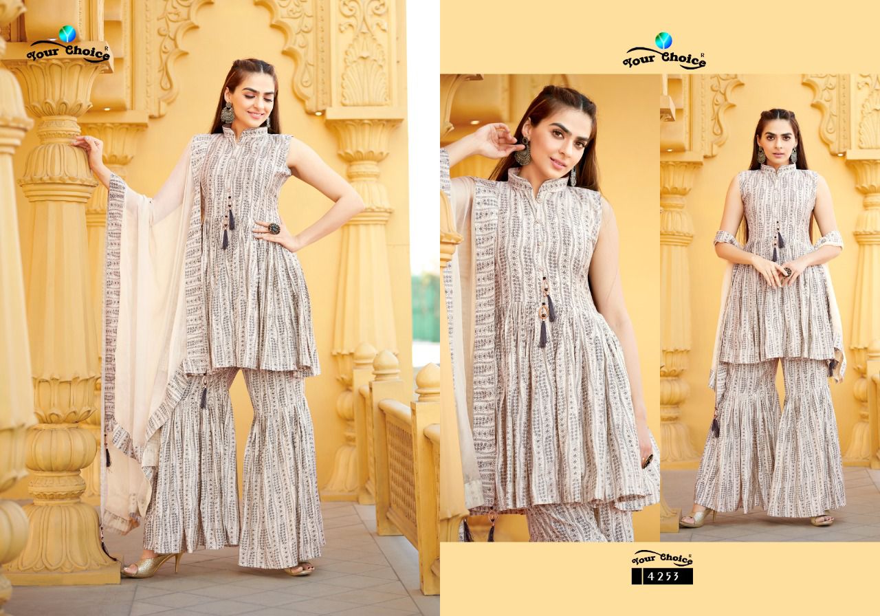 Your Choice Matrix Heavy Designer Fancy Wear Digital Printed Salwar Kameez Collection